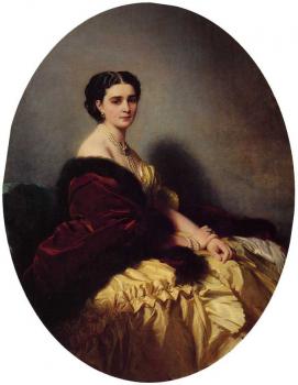 Franz Xavier Winterhalter : Madame Sofya Petrovna Naryschkina